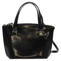 Celine Handbag Patent Leather Black Patent_Leather Handbag (Authentic  )