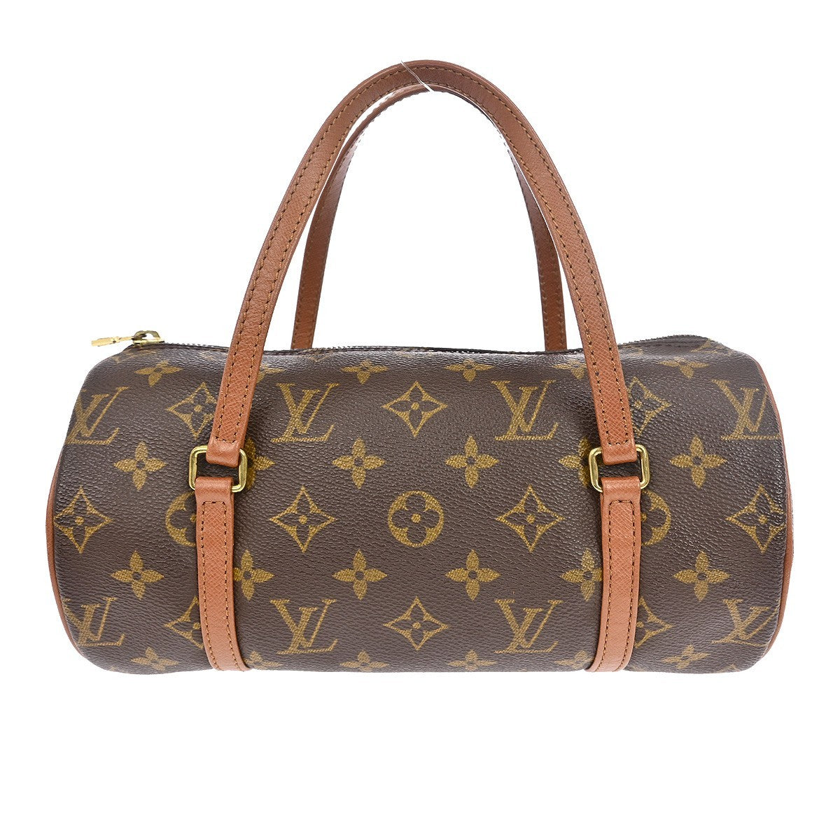 Louis Vuitton Papillon Handbag Monogram Canvas Brown Canvas Handbag ( )
