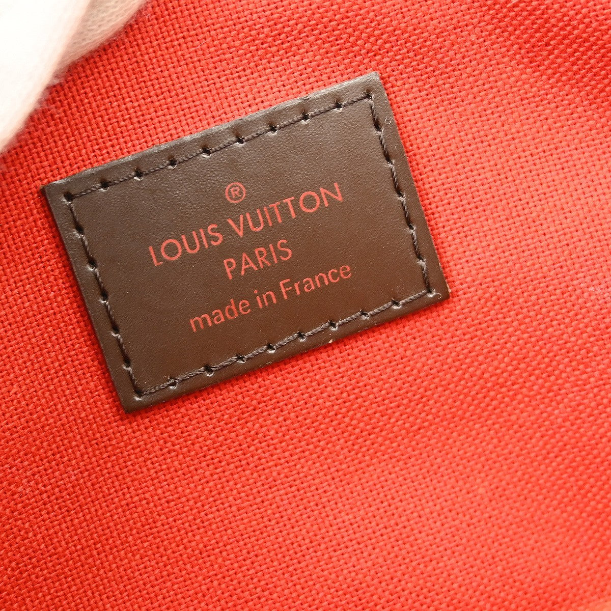 Louis Vuitton Varenne Handbag Epi Leather Brown Canvas Handbag ( )