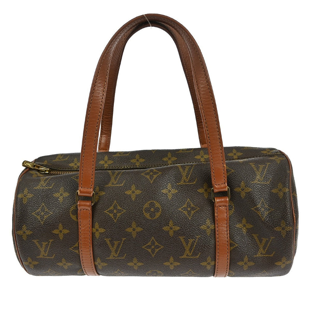 Louis Vuitton Papillon Handbag Monogram Canvas Brown Canvas Handbag ( )