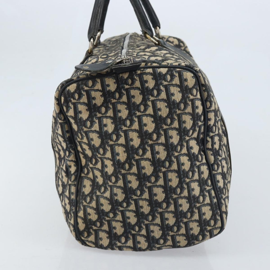 Christian Dior Vintage Trotter Handbag Canvas Navy Canvas Handbag ( )