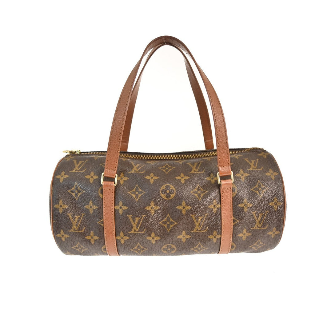 Louis Vuitton Papillon Handbag Monogram Canvas Brown Canvas Handbag ( )