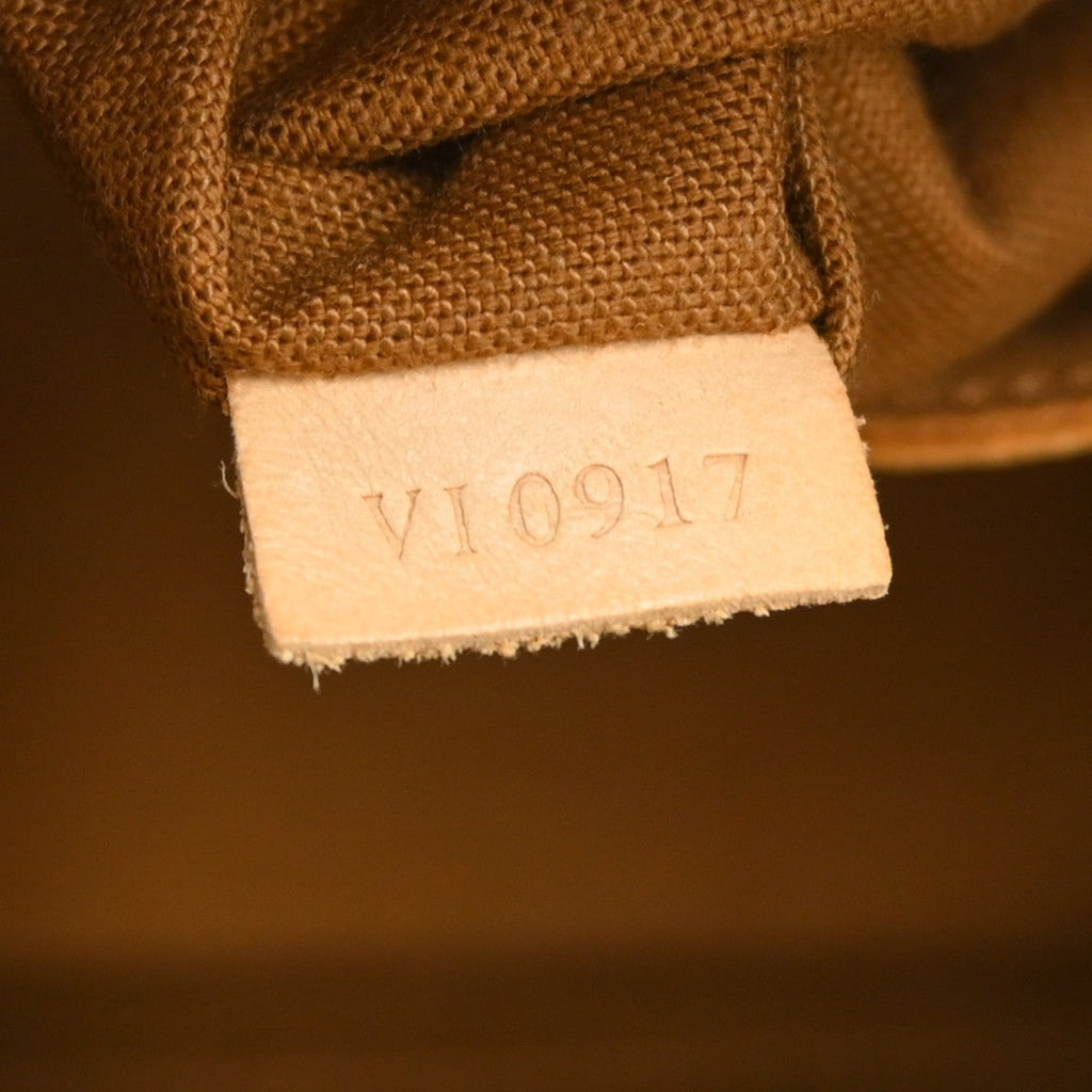 Louis Vuitton Alma Handbag Monogram Canvas Brown Canvas Handbag ( )