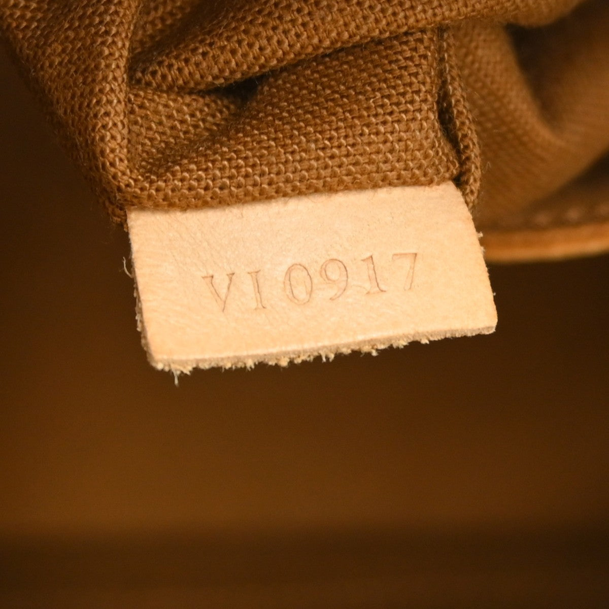 Louis Vuitton Alma Handbag Monogram Canvas Brown Canvas Handbag ( )