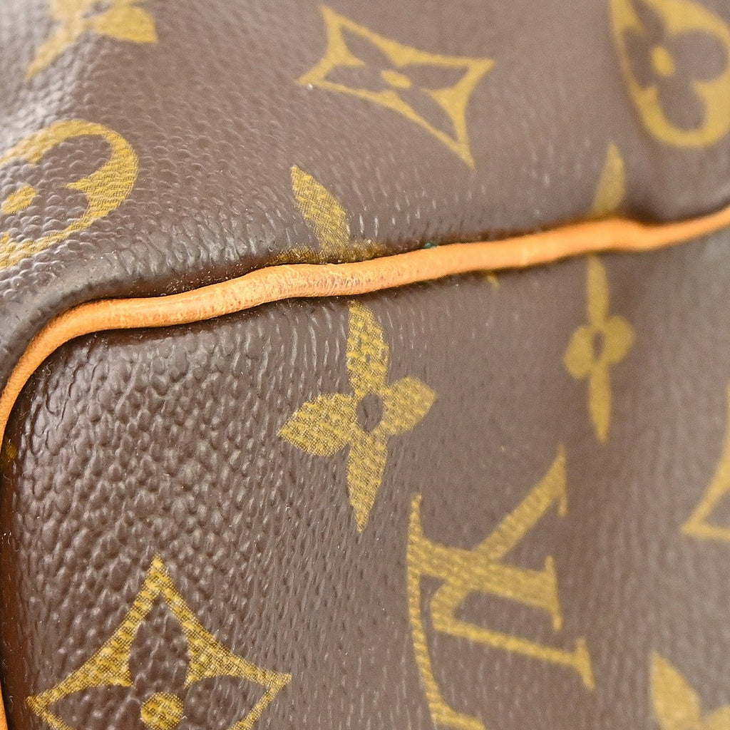 Louis Vuitton Keepall Bandouliere Bag Monogram Canvas Brown Canvas Handbag ( )