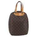 Louis Vuitton Excursion Handbag Monogram Canvas Brown Canvas Handbag (Authentic  )