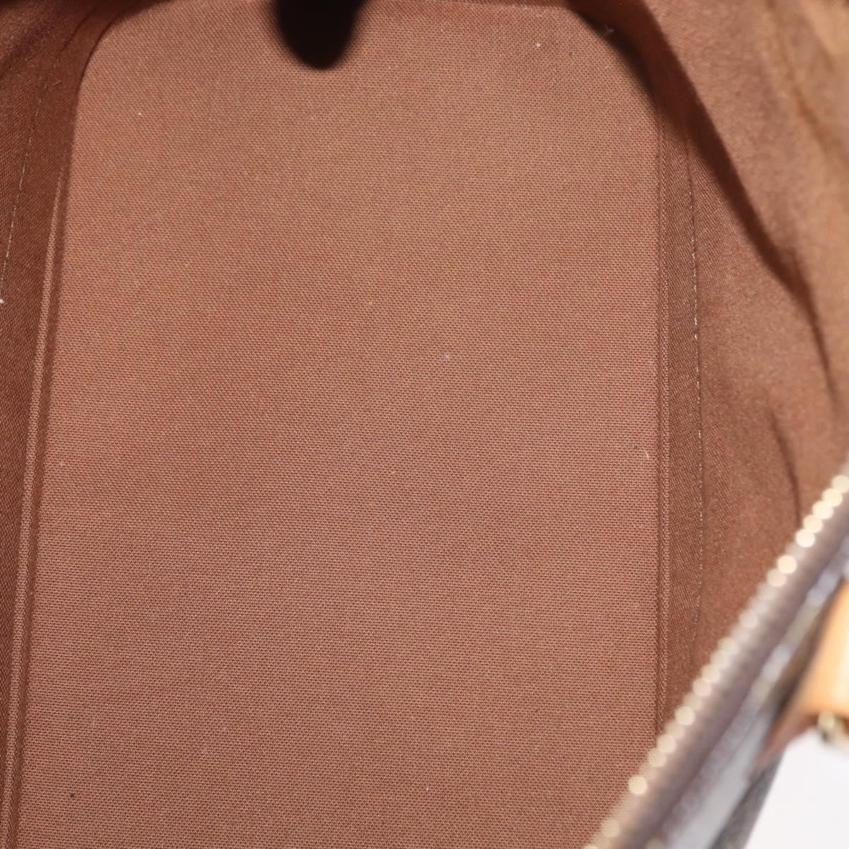 Louis Vuitton Alma Handbag Monogram Canvas Brown Canvas Handbag (Authentic  )