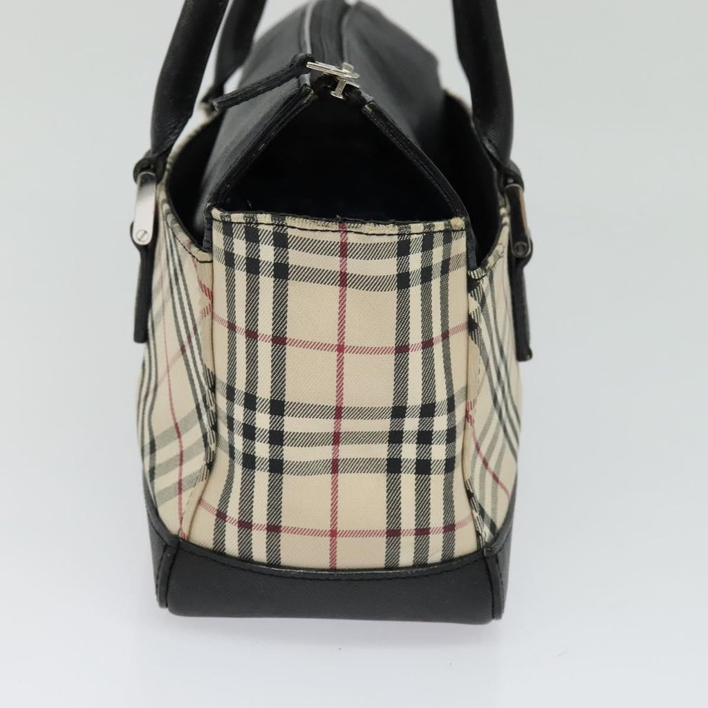 Burberry Nova Check Handbag Nova Check Canvas And Leather Beige Canvas Handbag (Authentic  )