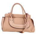 Chloe Everston Satchel Leather Beige Leather Bag (Authentic  )