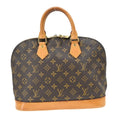 Louis Vuitton Alma Handbag Monogram Canvas Brown Canvas Handbag ( )