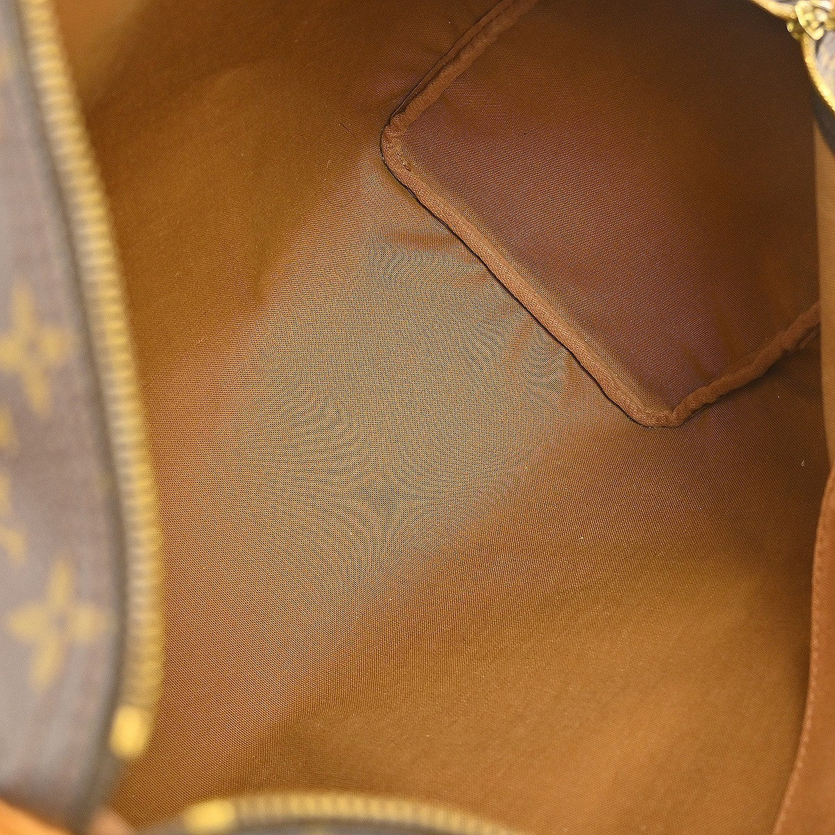 Louis Vuitton Speedy Handbag Monogram Canvas Brown Canvas Handbag ( )