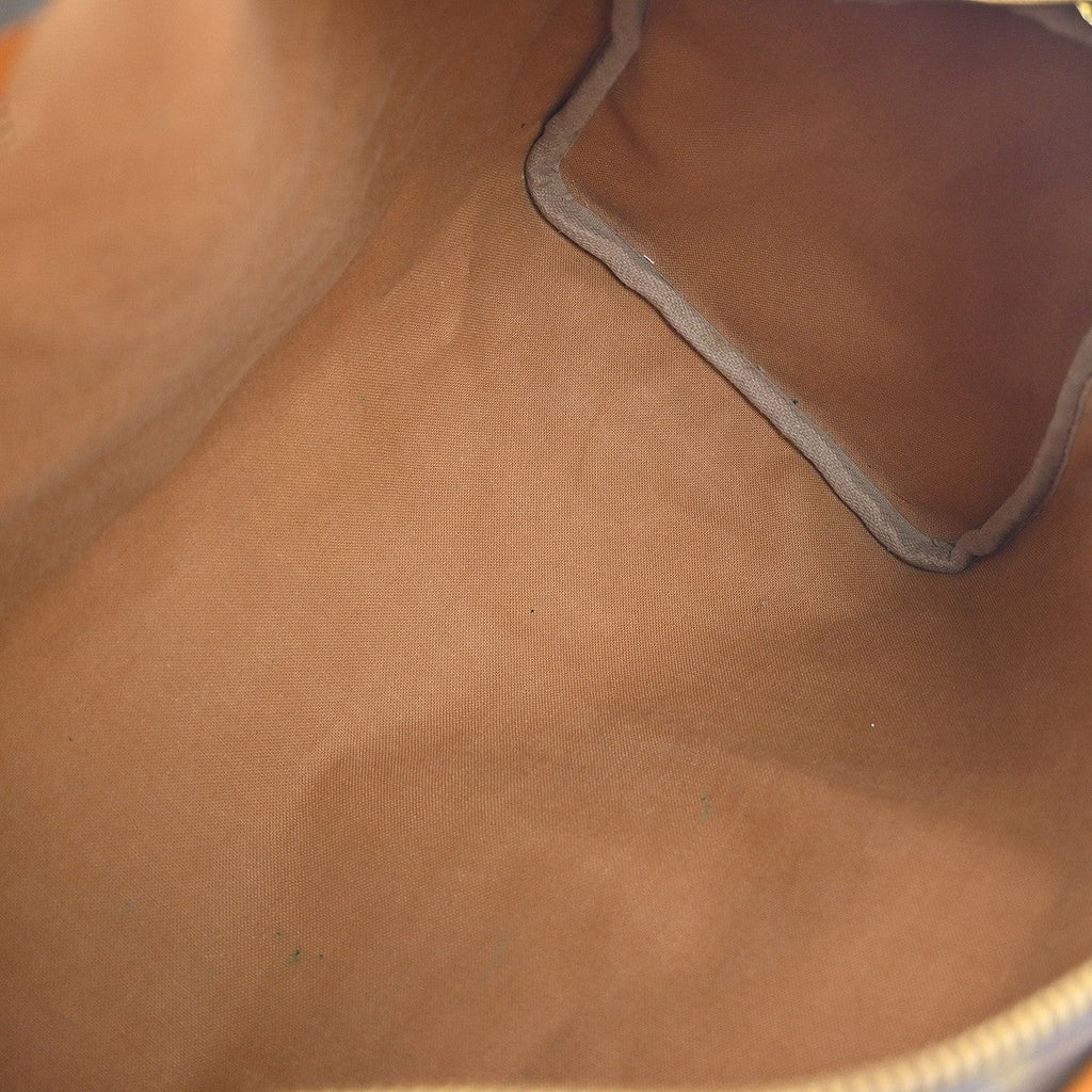 Louis Vuitton Speedy Handbag Monogram Canvas Brown Canvas Handbag ( )