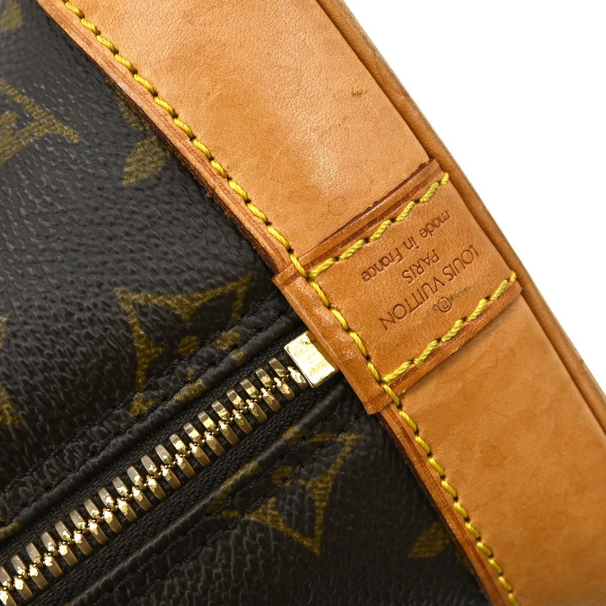 Louis Vuitton Alma Handbag Monogram Canvas Brown Canvas Handbag ( )