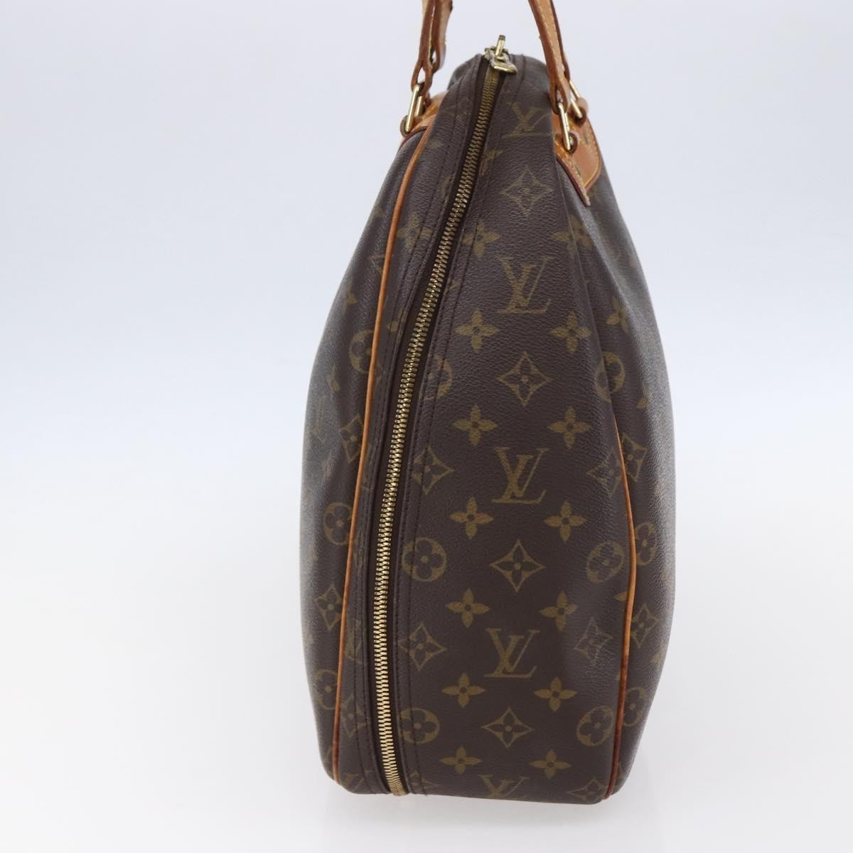 Louis Vuitton Excursion Handbag Monogram Canvas Brown Canvas Handbag (Authentic  )