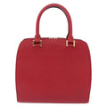Louis Vuitton Pont Neuf Handbag Epi Leather Red Leather Handbag (Authentic  )