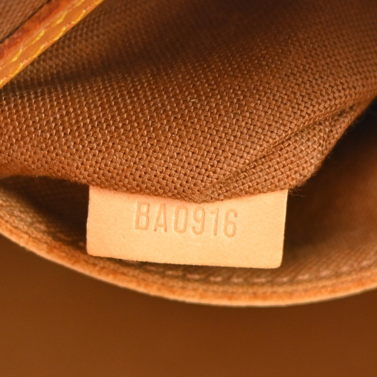 Louis Vuitton Alma Handbag Monogram Canvas Brown Canvas Handbag ( )