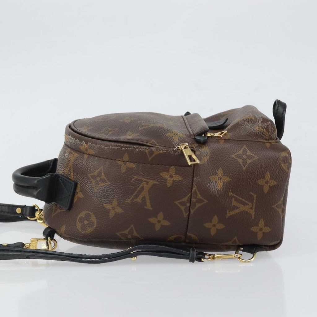 Louis Vuitton Palm Springs Backpack Monogram Canvas Brown Canvas Backpack Bag (Authentic  )