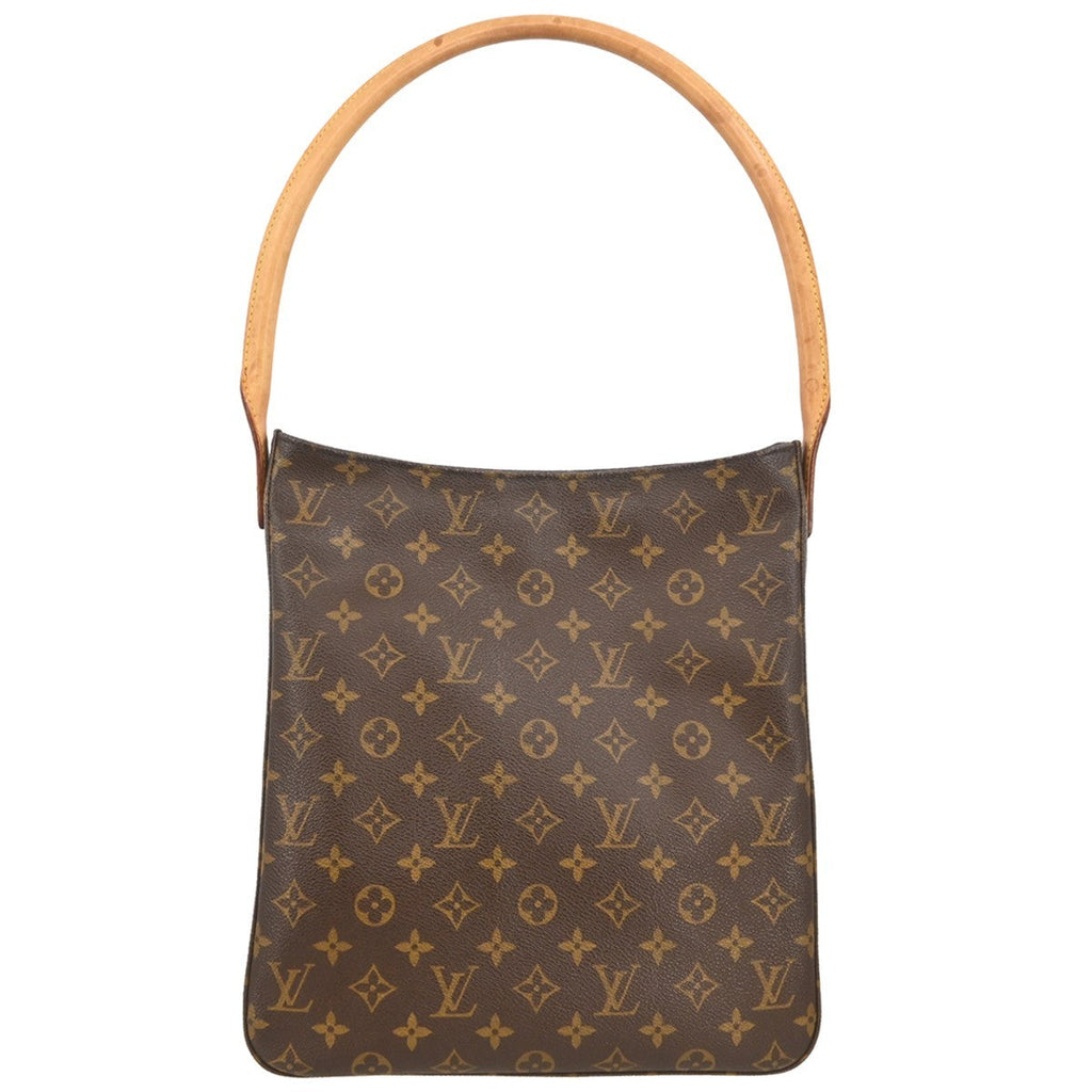 Louis Vuitton Monogram Looping Handbag Monogram Canvas Brown Canvas Handbag ( )