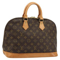 Louis Vuitton Vintage Alma Handbag Monogram Canvas Brown Canvas Handbag ( )