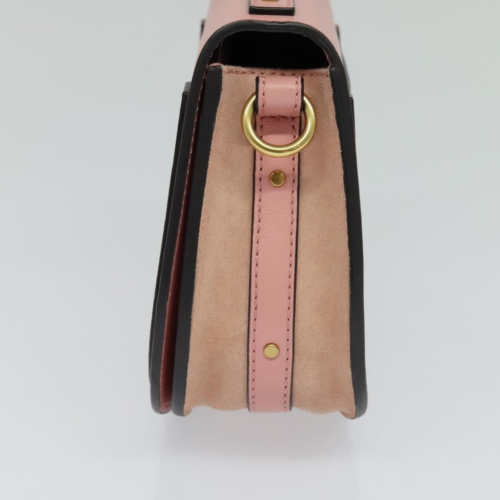 Chloe Nile Crossbody Bag Leather Pink Leather Handbag ( )