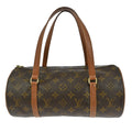 Louis Vuitton Papillon Handbag Monogram Canvas Brown Canvas Handbag ( )