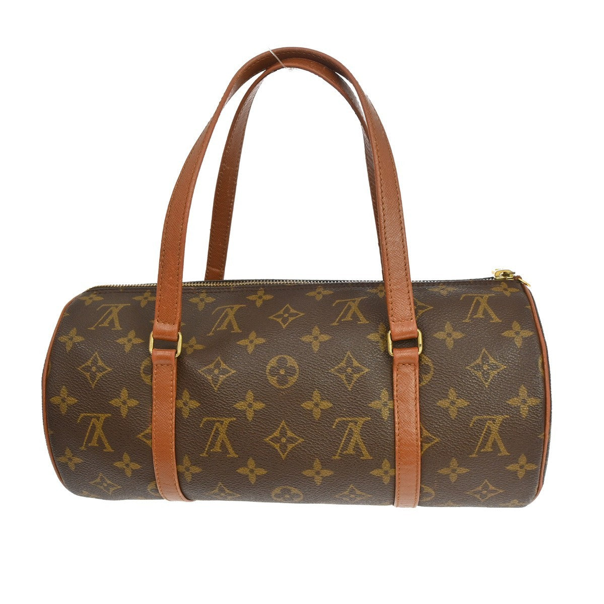 Louis Vuitton Papillon Handbag Monogram Canvas Brown Canvas Handbag ( )