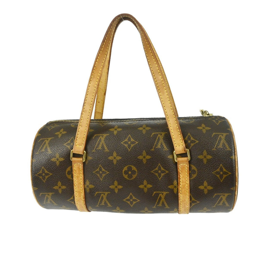 Louis Vuitton Papillon Handbag Monogram Canvas Brown Canvas Handbag ( )