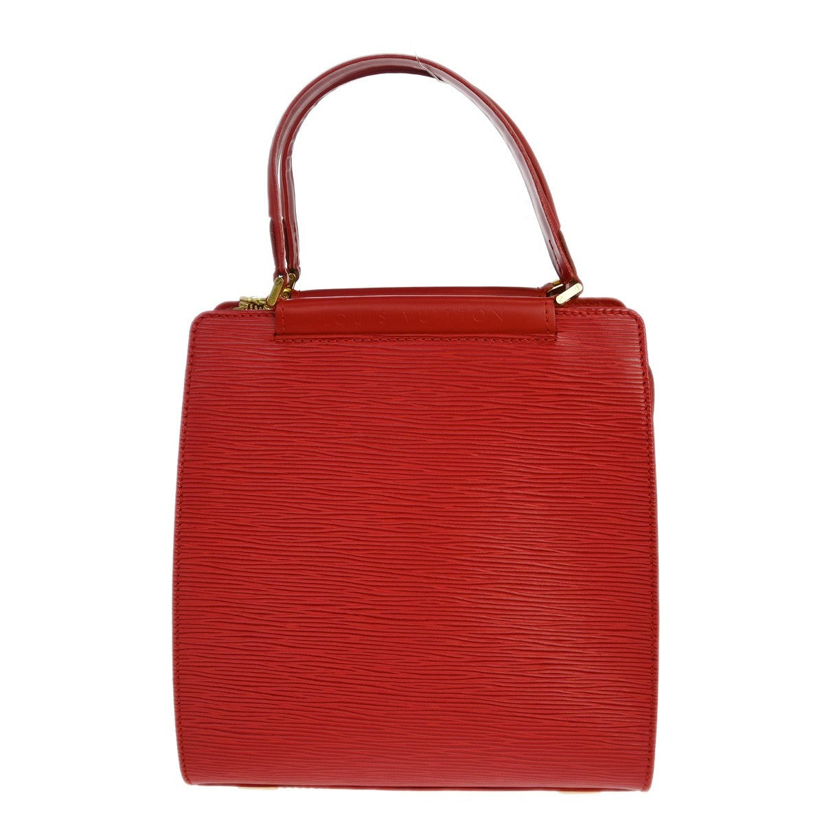 Louis Vuitton Figari Handbag Epi Leather Red Leather Handbag ( )