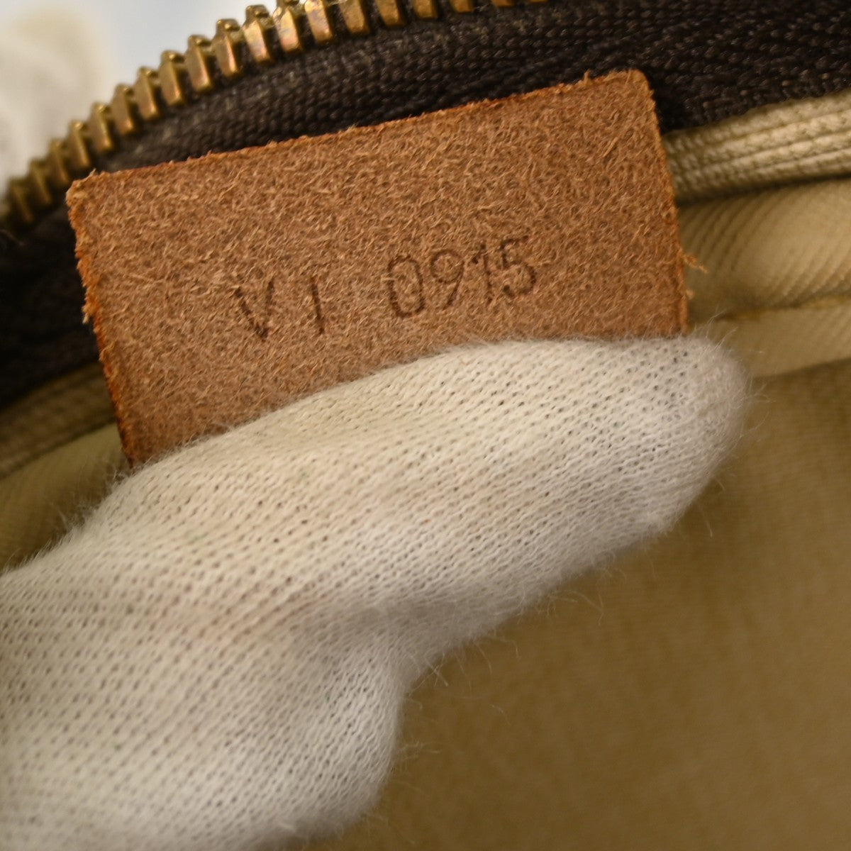 Louis Vuitton Deauville Handbag Monogram Canvas Brown Canvas Handbag (Authentic  )