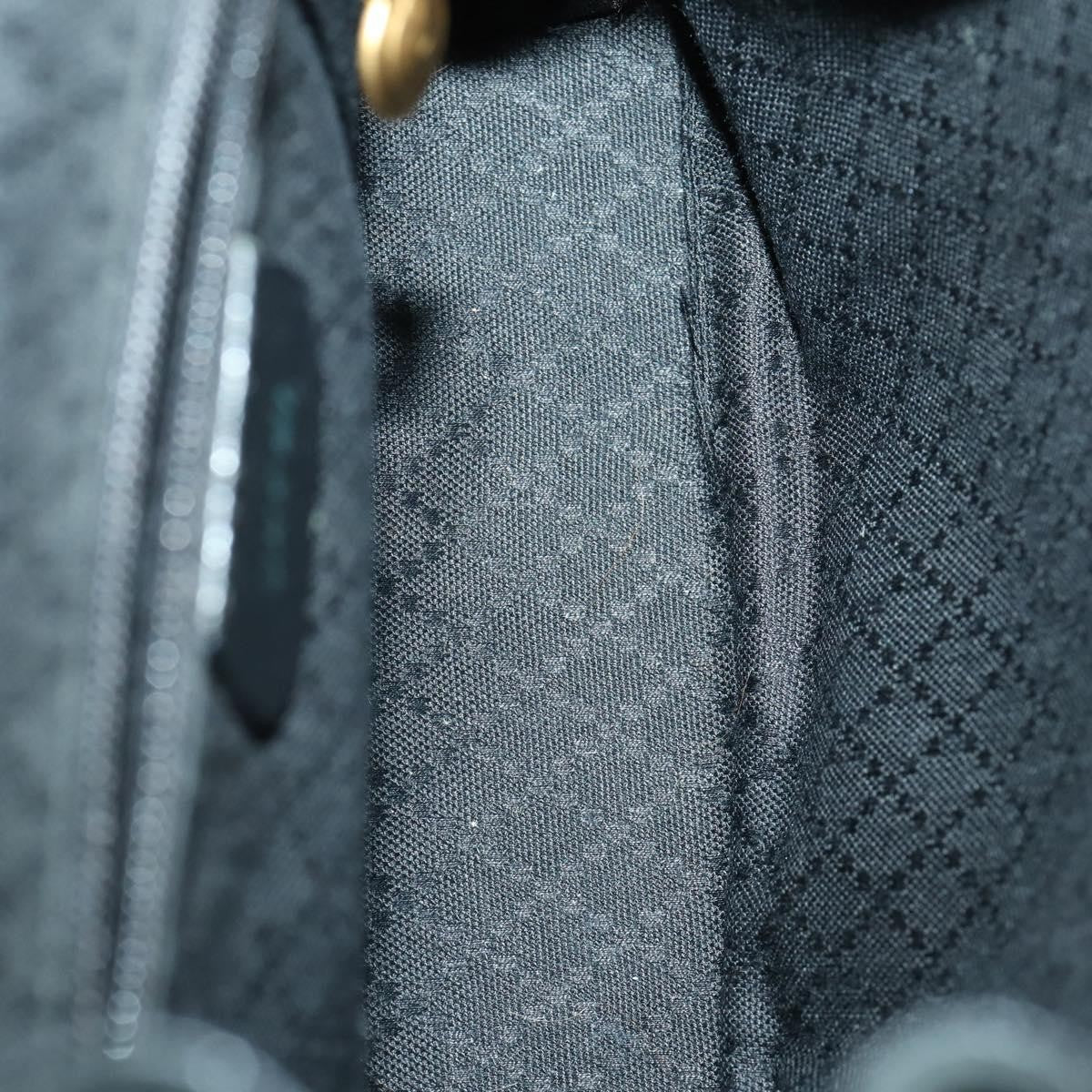 Gucci Gucci Bamboo Backpack Daim Black Suede Backpack Bag (Authentic  )
