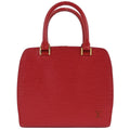 Louis Vuitton Pont Neuf Handbag Epi Leather Red Leather Handbag (Authentic  )