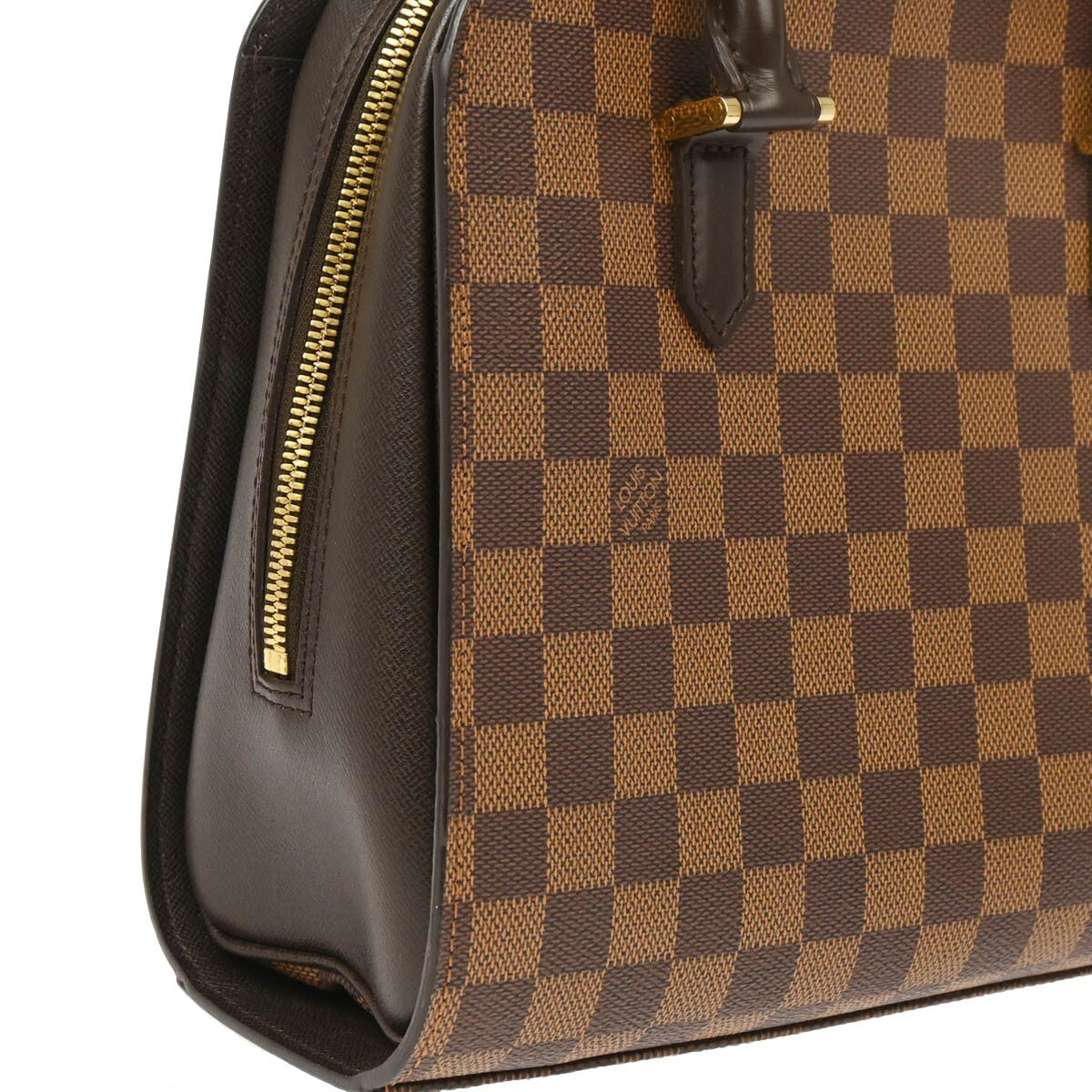 Louis Vuitton Triana Bag Damier Brown Canvas Handbag (Authentic  )