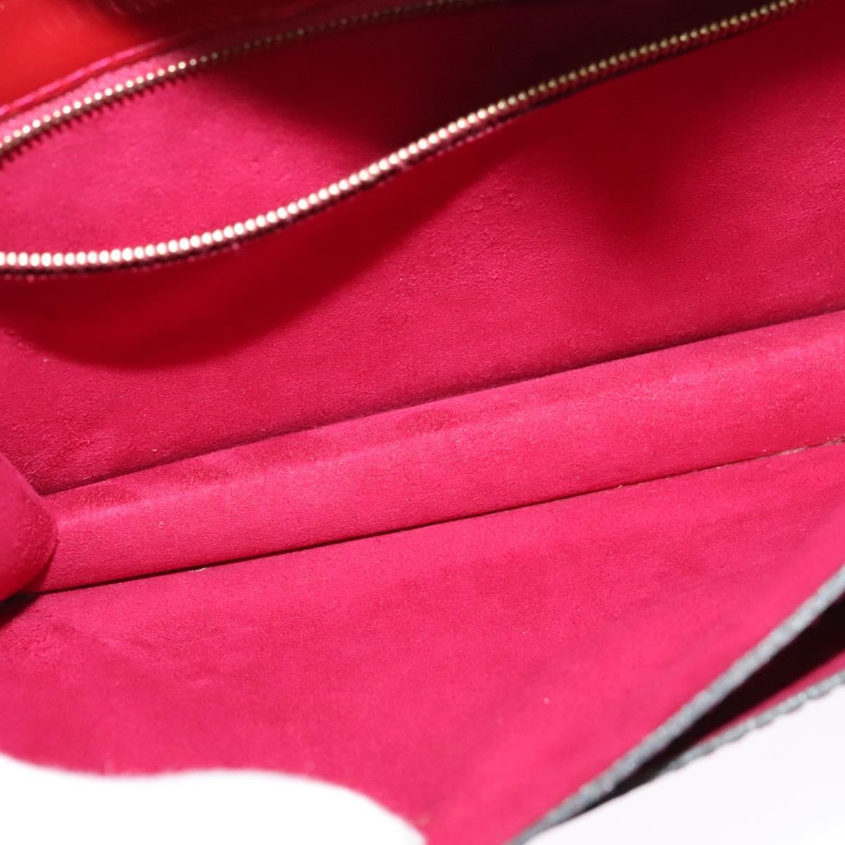 Louis Vuitton Monceau Handbag Vernis Burgundy Patent_Leather Bag (Authentic  )