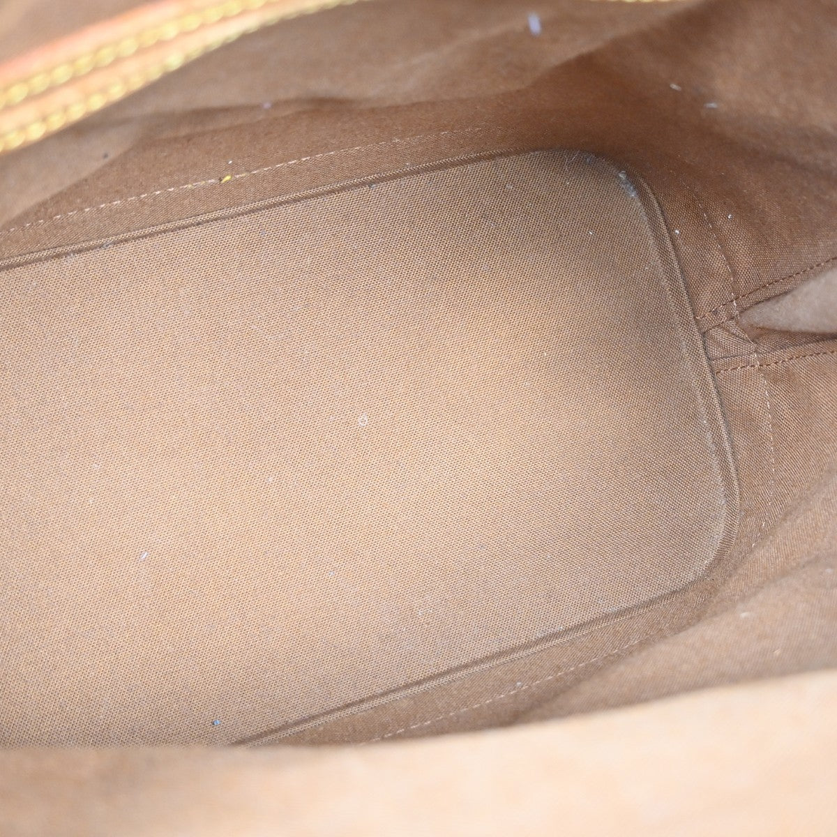 Louis Vuitton Alma Handbag Monogram Canvas Brown Canvas Handbag ( )