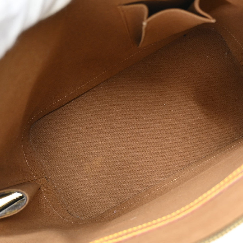 Louis Vuitton Alma Handbag Monogram Canvas Brown Canvas Handbag ( )