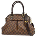 Louis Vuitton Trevi Handbag Damier Brown Canvas Handbag (Authentic  )