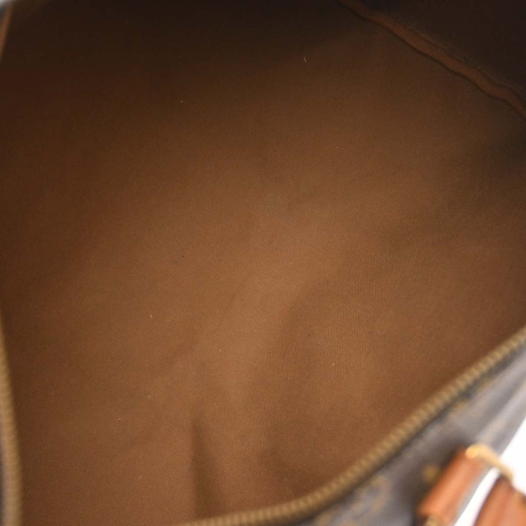 Louis Vuitton Speedy Handbag Monogram Canvas Brown Canvas Handbag ( )