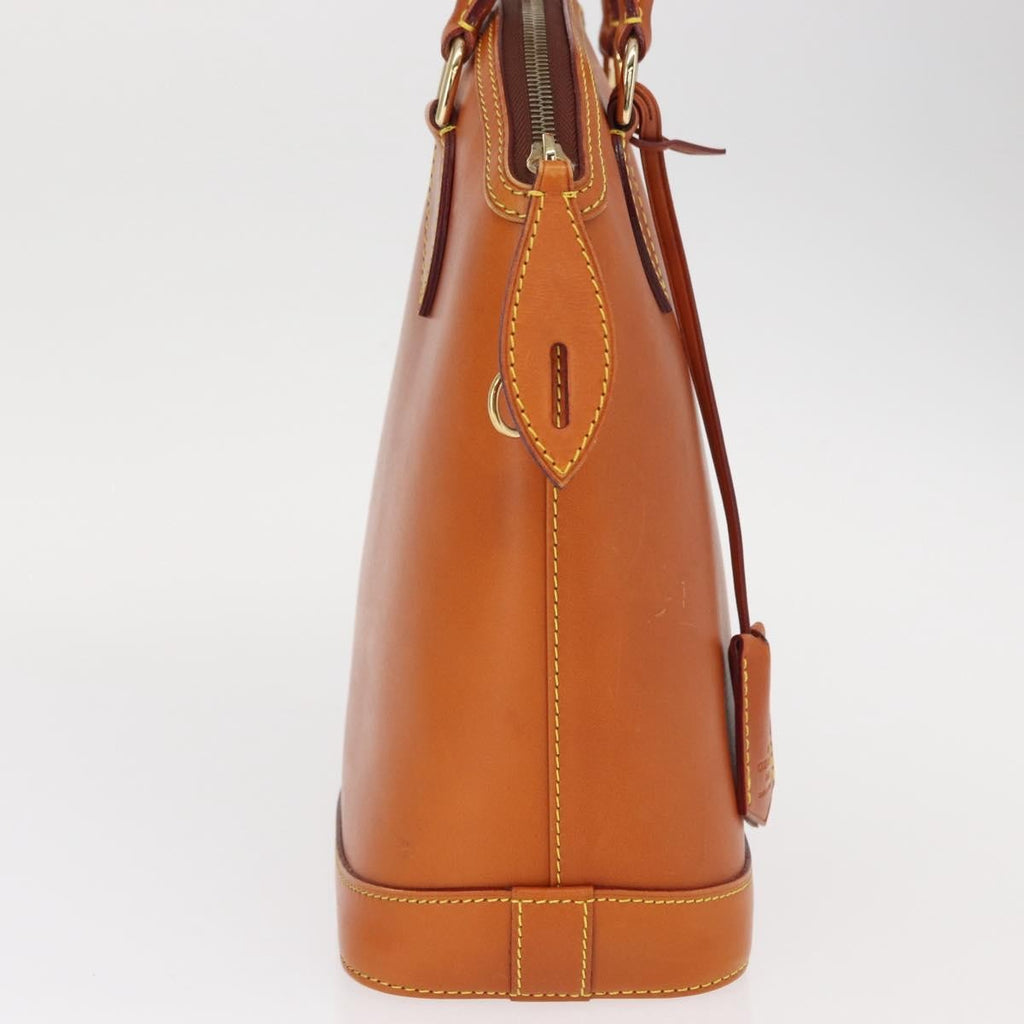 Louis Vuitton Lockit Handbag Nomade Leather Brown Leather Handbag (Authentic  )