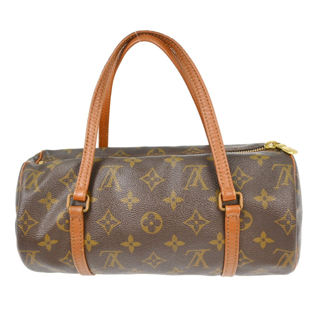 Louis Vuitton Papillon Handbag Monogram Canvas Brown Canvas Handbag ( )