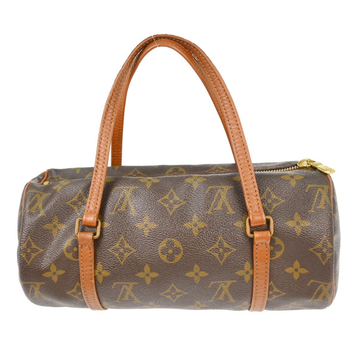 Louis Vuitton Papillon Handbag Monogram Canvas Brown Canvas Handbag ( )