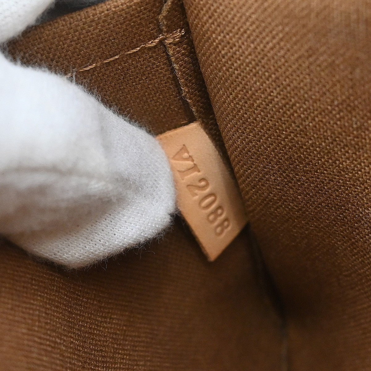 Louis Vuitton Popincourt Handle Bag Monogram Canvas Brown Canvas Handbag ( )