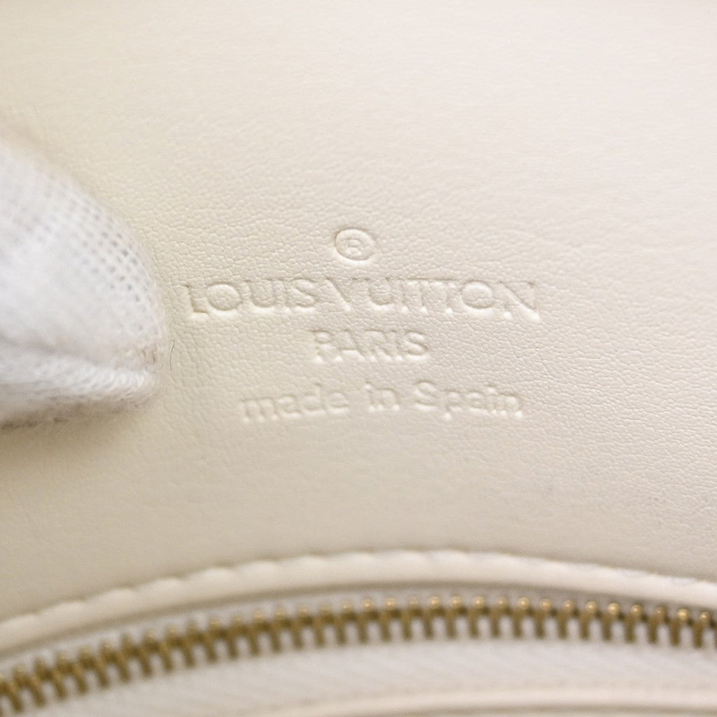 Louis Vuitton Houston Handbag Monogram Vernis Yellow Patent_Leather Handbag ( )