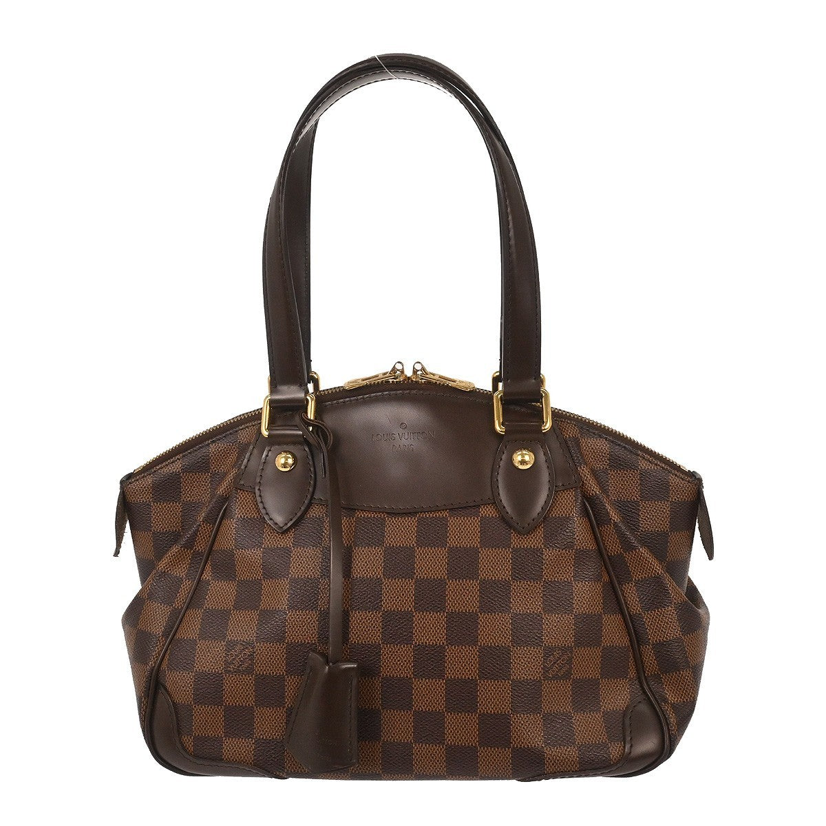 Louis Vuitton Verona Handbag Damier Brown Canvas Handbag ( )