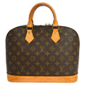 Louis Vuitton Vintage Alma Handbag Monogram Canvas Brown Canvas Handbag ( )