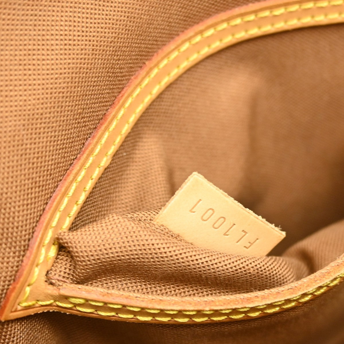 Louis Vuitton Alma Handbag Monogram Canvas Brown Canvas Handbag ( )
