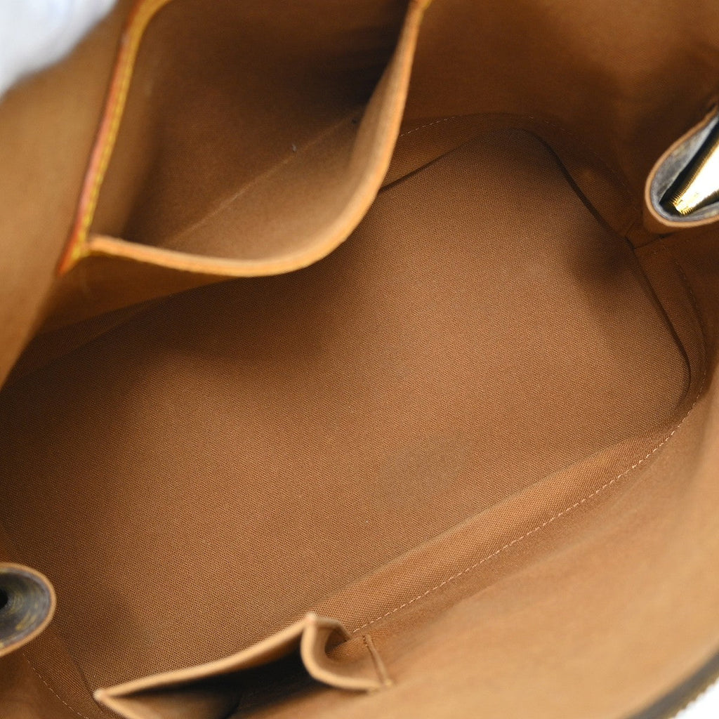Louis Vuitton Alma Handbag Monogram Canvas Brown Canvas Handbag ( )