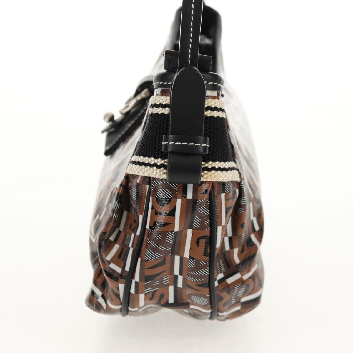 Salvatore Ferragamo Gancini Handbag Leather Multicolour Leather Handbag (Authentic  )