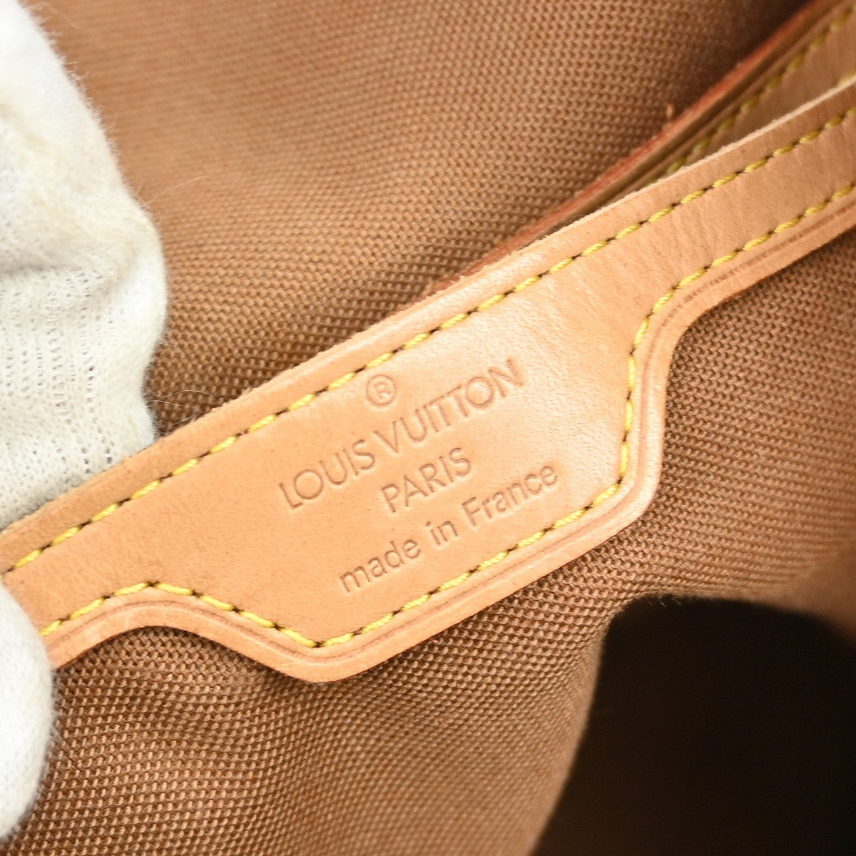Louis Vuitton Vintage Montsouris Backpack Monogram Canvas Brown Canvas Backpack Bag ( )