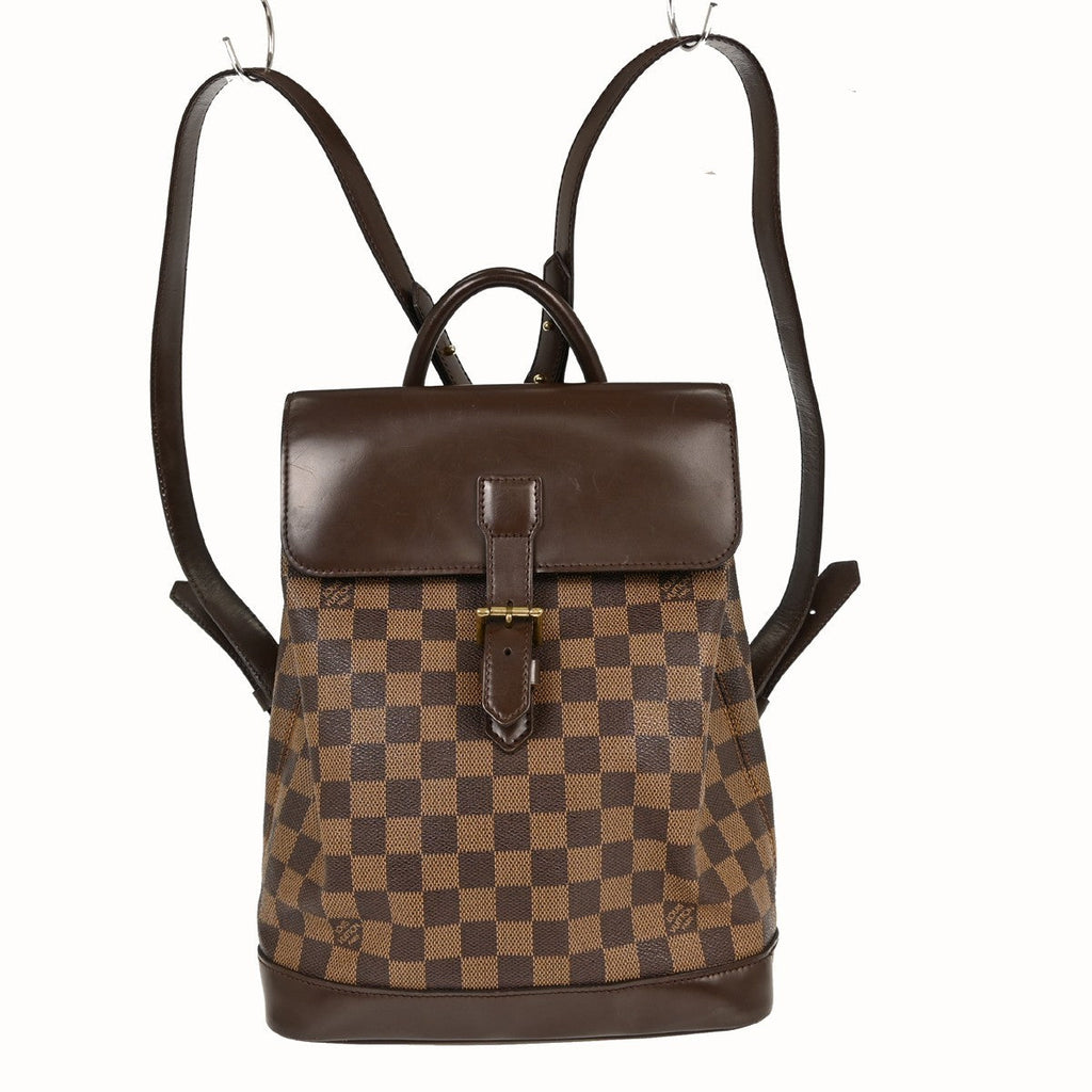Louis Vuitton Soho Backpack Damier Brown Canvas Backpack Bag (Authentic  )