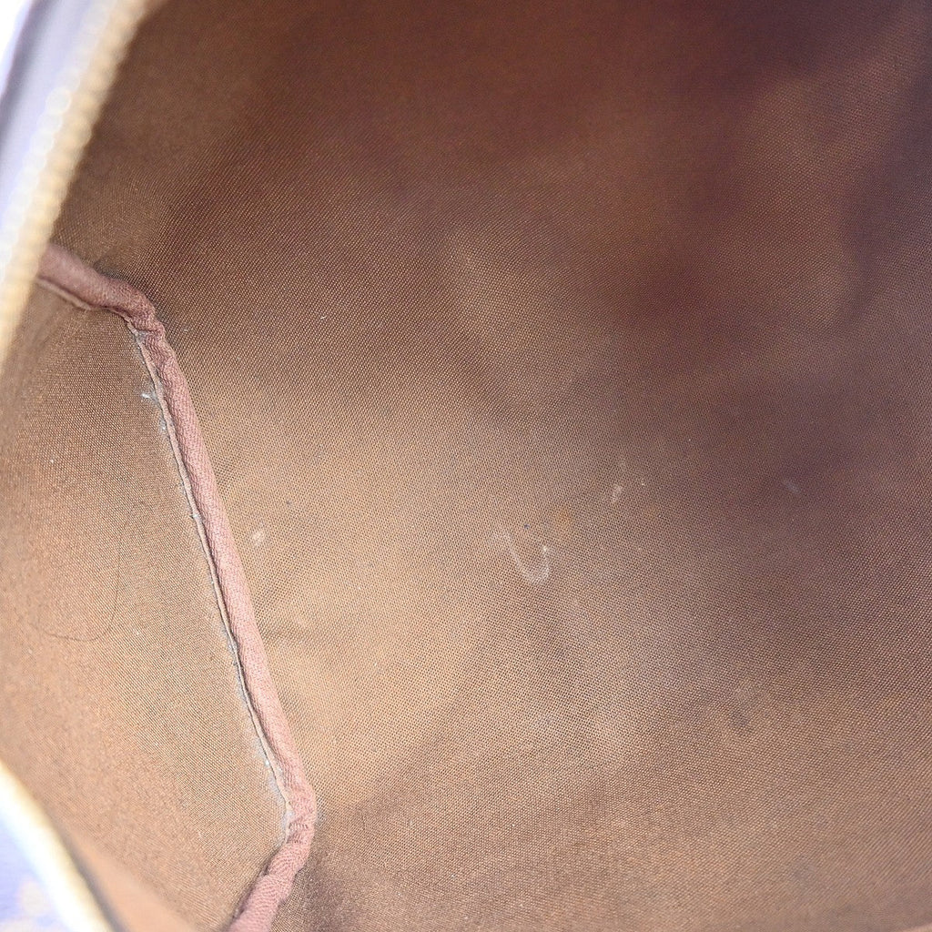 Louis Vuitton Speedy Handbag Monogram Canvas Brown Canvas Handbag ( )